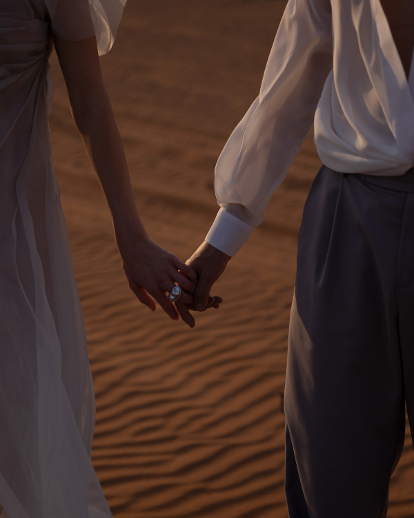An Ethereal & Otherworldly Wedding in the Arabian Desert