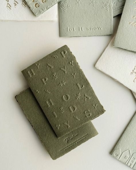 32 Blind Embossed Stationery Ideas for Weddings and Beyond
