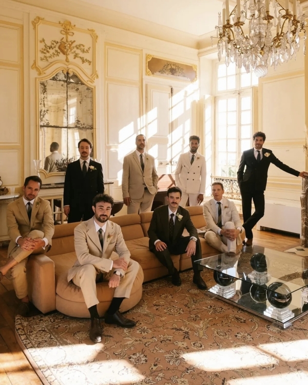 35 Must-Save Bridal & Grooms Party Portrait Ideas