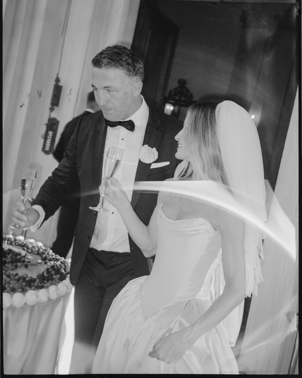 An Elegant & Dreamy Italian Wedding in a Historic Roman Villa