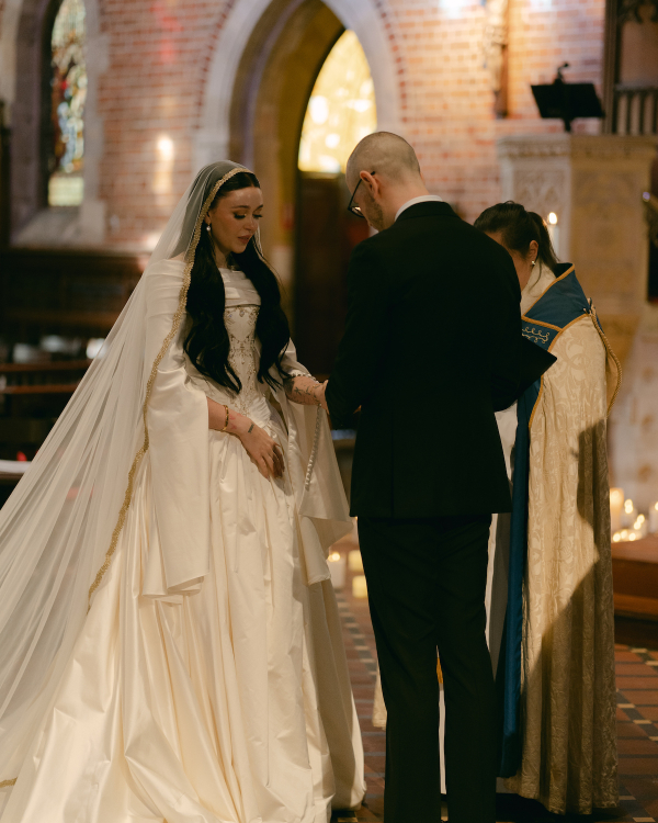 An Opulent & Darkly Romantic Renaissance-Inspired Wedding