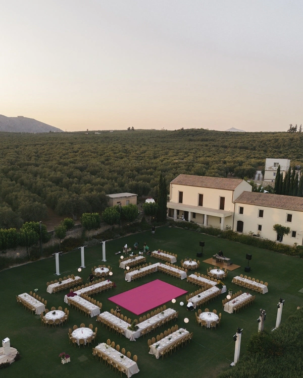 A Four-Day Fuchsia-Filled Seaside Wedding in Crete — photo 1