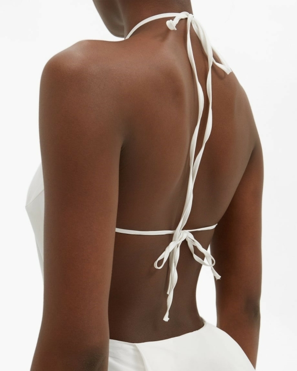 Top 15 Halterneck Wedding Dresses | Danielle Frankel | Best Halter Neck Wedding Gown | Photo