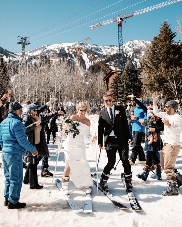 Ski Resort Wedding in Wyoming | Photos | Jackson Hole Mountain Resort