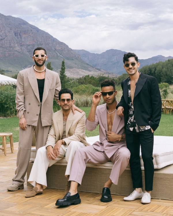 Burning Man Inspired Wedding in Cape Town, South Africa | Boschendal Venue | Dress Code, Ideas for Wedding