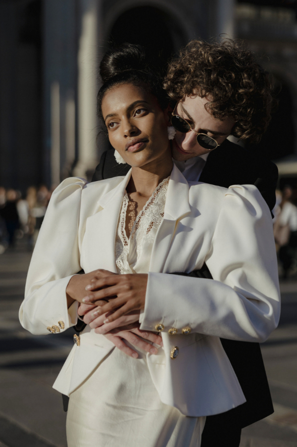 A Mesmerizing Sunset Love Story at the Milan Duomo
