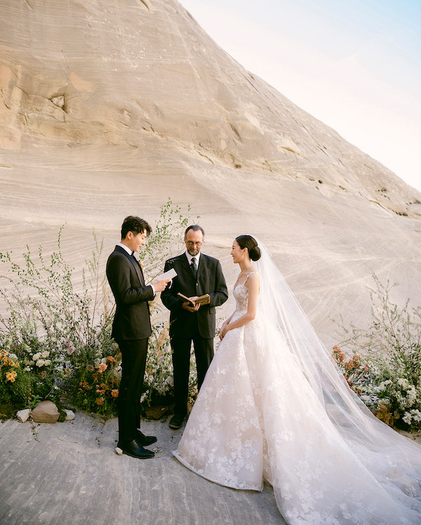 Gorgeous Wedding in the Silence of Ancient Stones of Amangiri