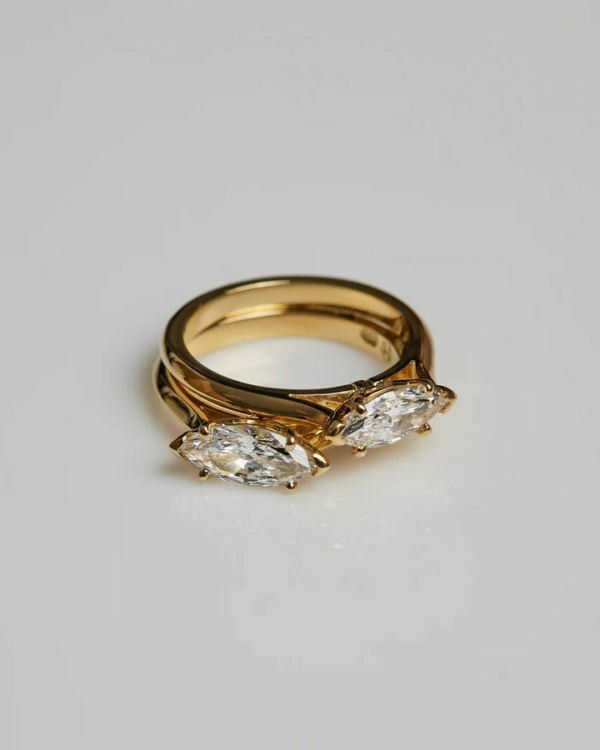 East-West Engagement Rings