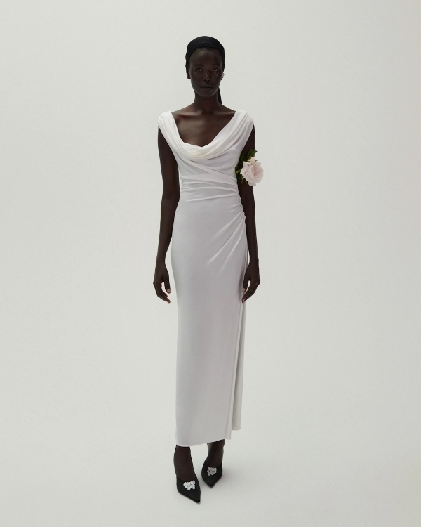 Beautiful and Trendy Wedding Dresses with Draped Details | Draped Bridal Inspiration