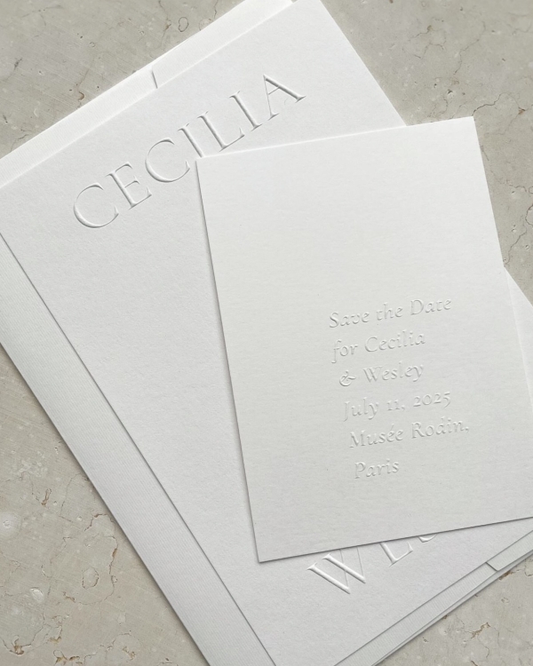 Minimalist Wedding Invitations Inspiration | Ideas for Your Minimalist Bridal Invitations