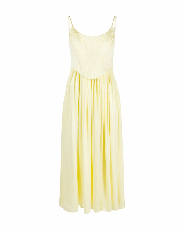 Butter Yellow Bridesmaid Dress Edit