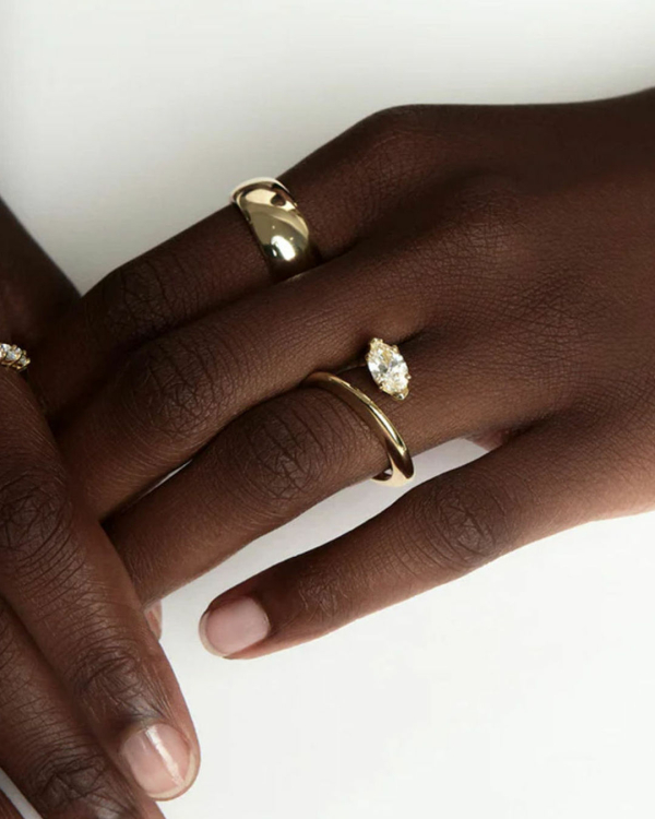 East-West Engagement Rings