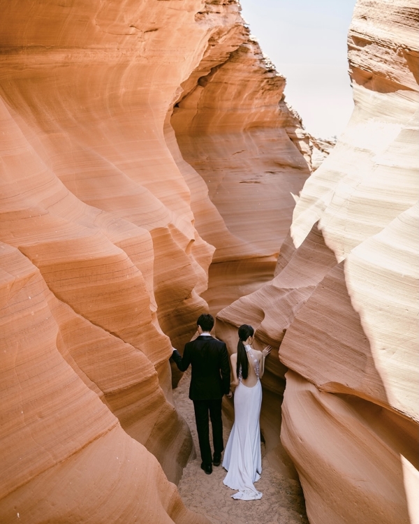 Gorgeous Wedding in the Silence of Ancient Stones of Amangiri