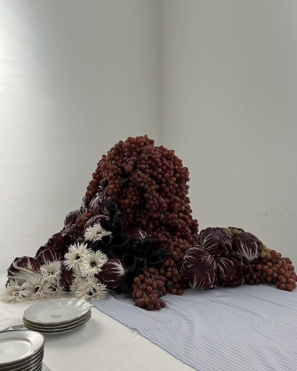 Classical European for Wedding Decor | Draped Fabrics, Candles, and Antique Silverware