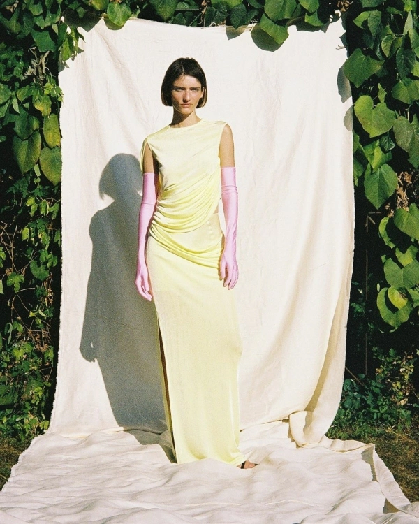 Butter Yellow Bridesmaid Dress Edit — photo 1