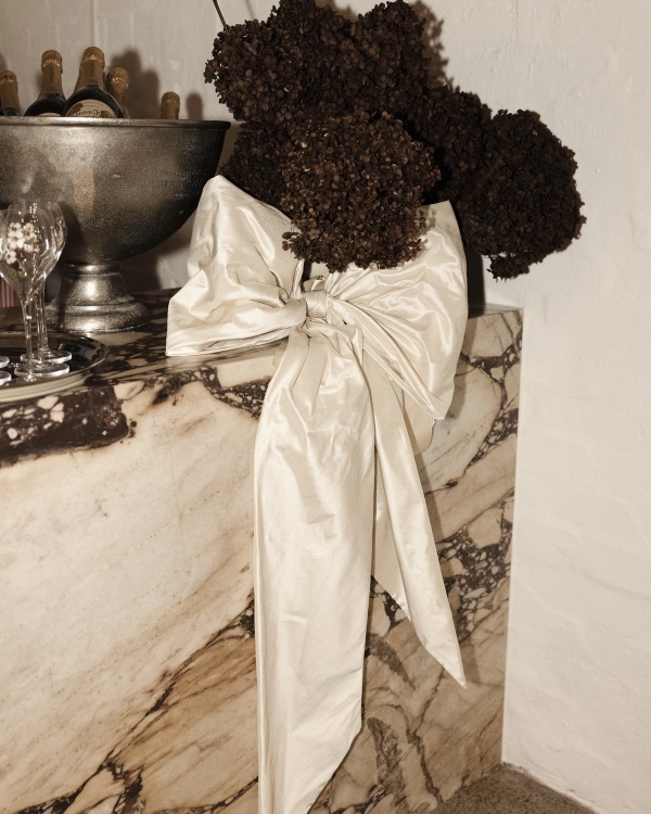 Classical European for Wedding Decor | Draped Fabrics, Candles, and Antique Silverware