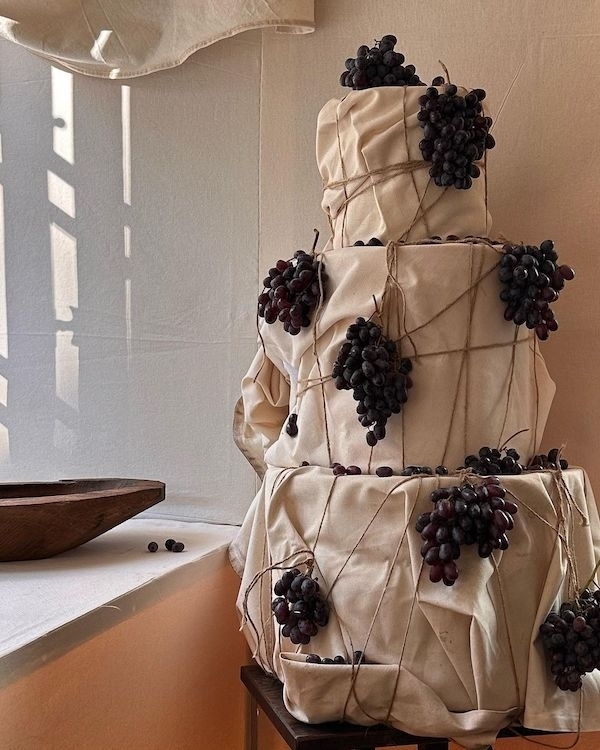 Classical European for Wedding Decor | Draped Fabrics, Candles, and Antique Silverware