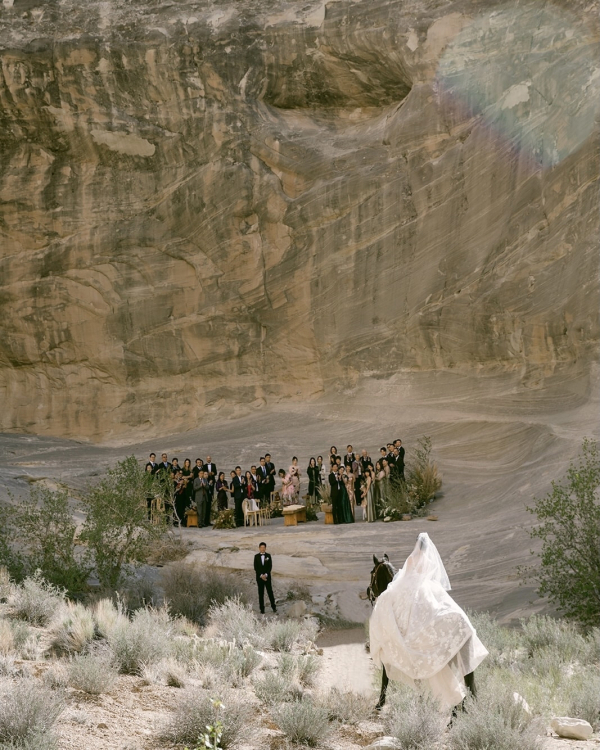 Gorgeous Wedding in the Silence of Ancient Stones of Amangiri