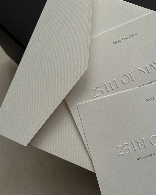 Minimalist Wedding Invitations Inspiration | Ideas for Your Minimalist Bridal Invitations