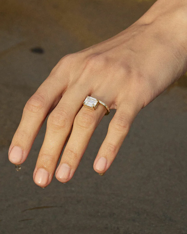 East-West Engagement Rings