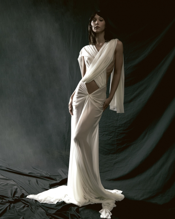 Beautiful and Trendy Wedding Dresses with Draped Details | Draped Bridal Inspiration