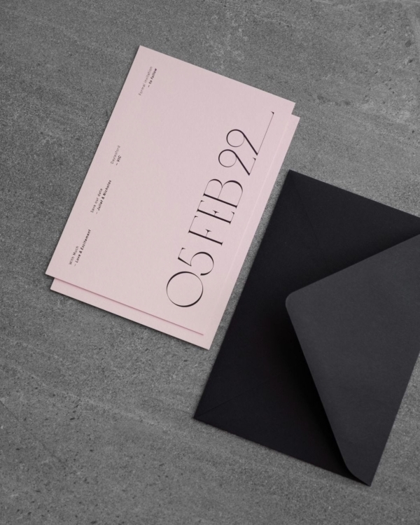 Minimalist Wedding Invitations Inspiration | Ideas for Your Minimalist Bridal Invitations