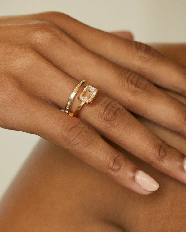 East-West Engagement Rings