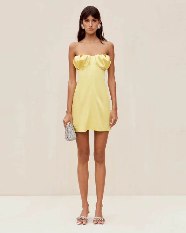 Butter Yellow Bridesmaid Dress Edit