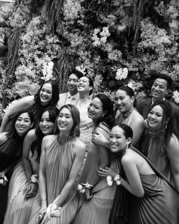 Chic Bangkok Wedding | Gorgeous Blueberry Wedding Cake