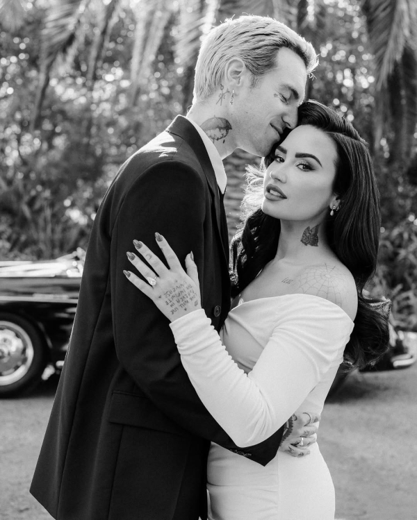 Demi Lovato Said ‘I Do’ in Vivienne Westwood — Here’s Your First Glimpse