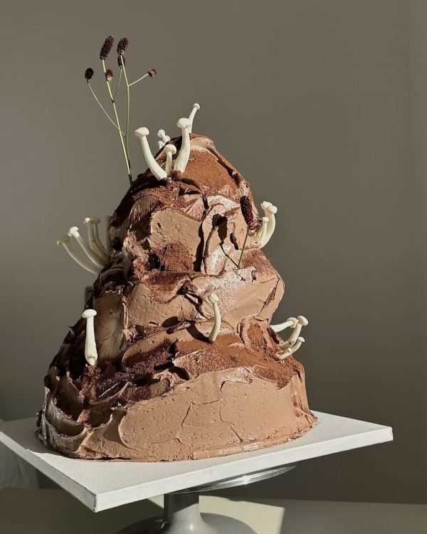 40 Irresistible Chocolate Brown Wedding Cakes and Desserts