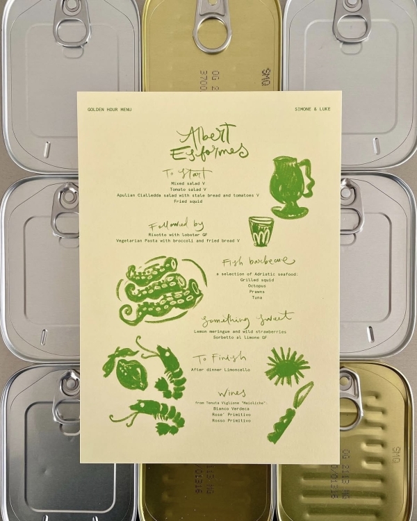 30 Fresh & Stylish Wedding Menu Designs Perfect for Summer