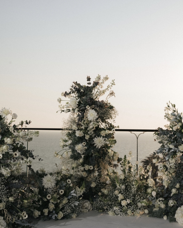 A Timeless Seaside Wedding on the Mediterranean Coast