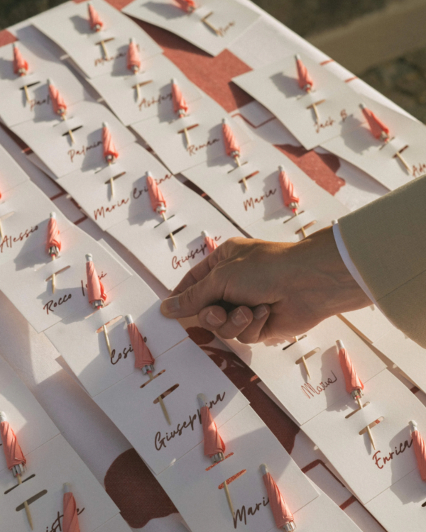 30 Creative Place Card Ideas for Summer Weddings & Events