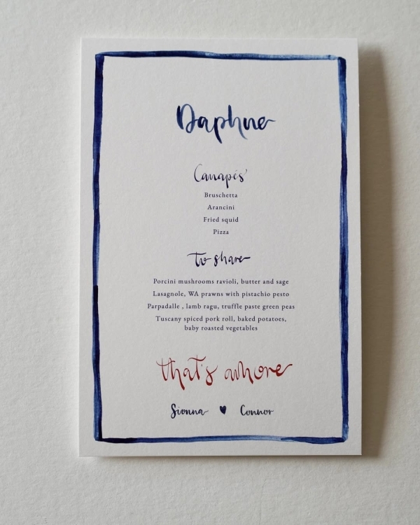 30 Fresh & Stylish Wedding Menu Designs Perfect for Summer