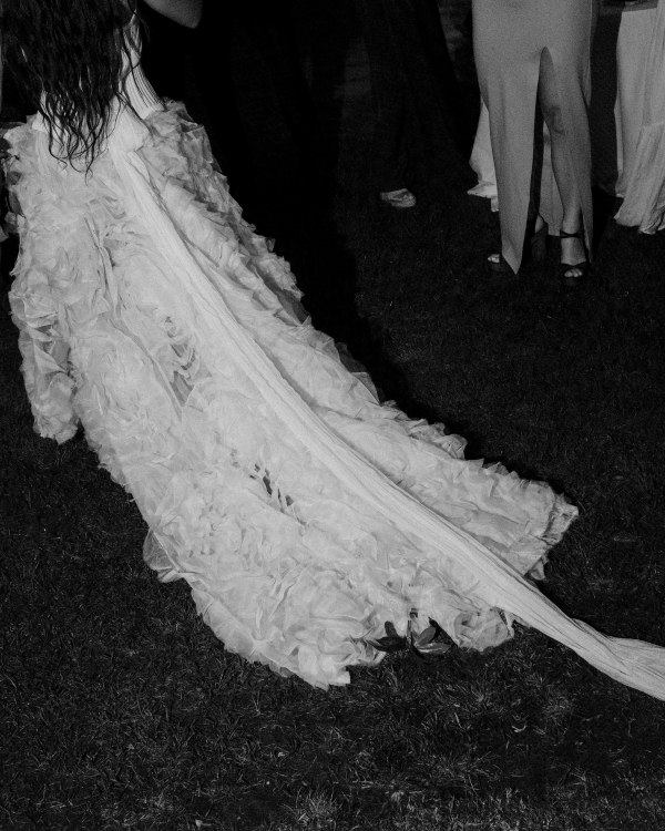 A High Fashion Wedding Laced with Red Roses on the Amalfi Coast, Italy