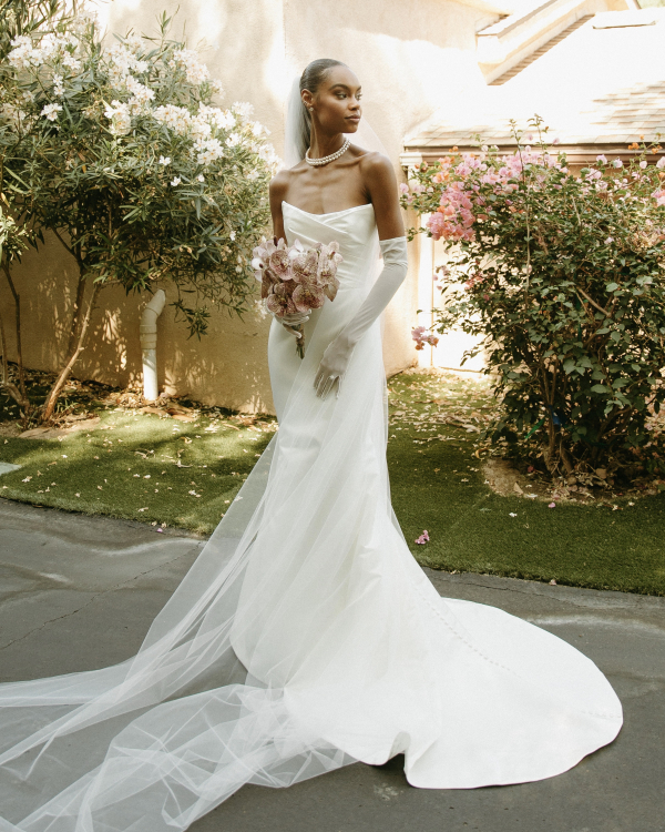 Intimate garden wedding in Southern California