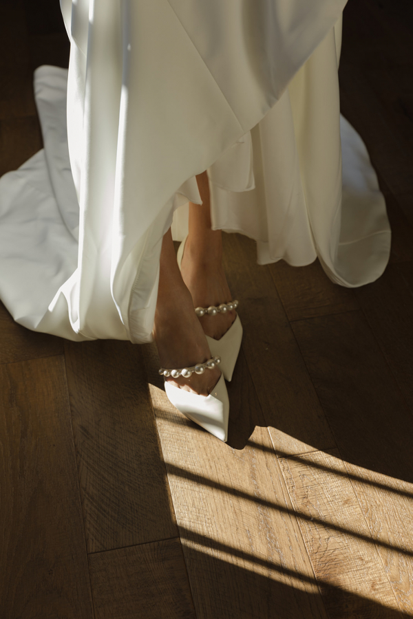 Real Wedding at the Old Aircraft Hangar