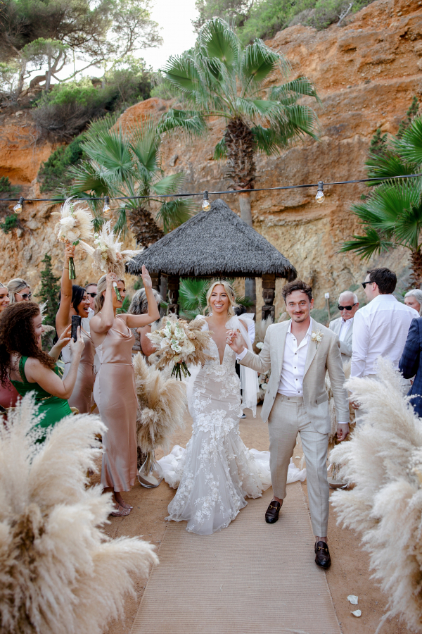 Wedding in Ibiza | Wedding at Amante Ibiza Restaurant in Boho Style