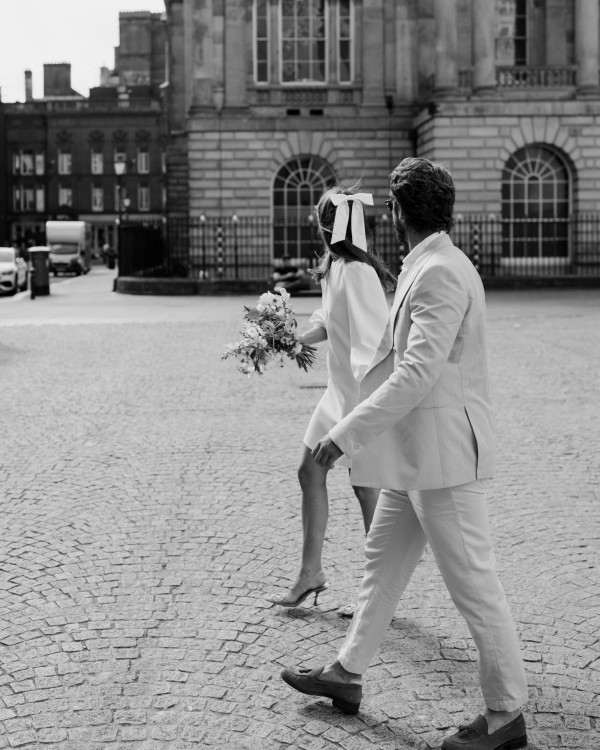 Real Wedding in Walled Garden in England