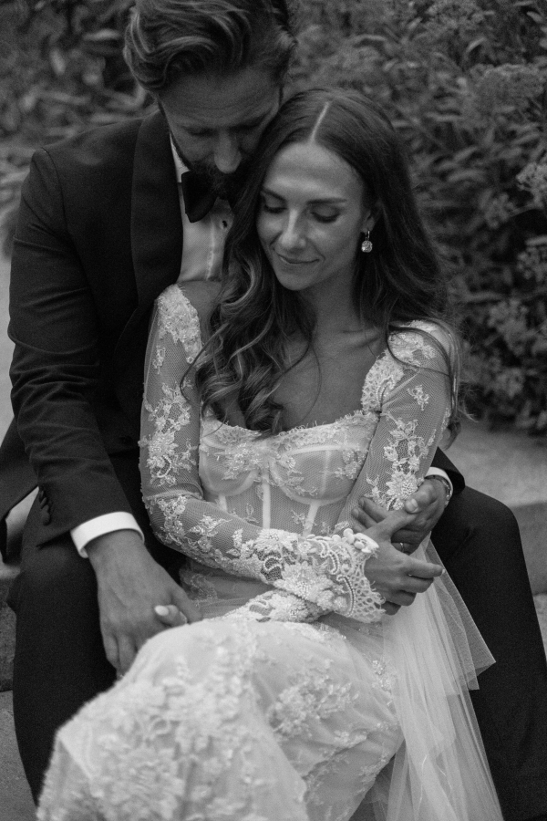 Real Wedding in Walled Garden in England