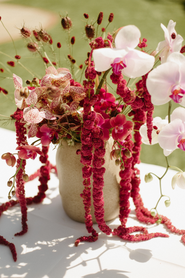 Intimate garden wedding in Southern California