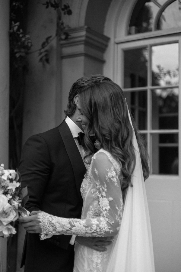 Real Wedding in Walled Garden in England