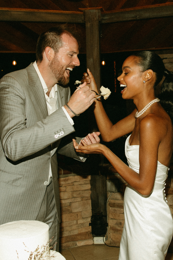 Intimate garden wedding in Southern California