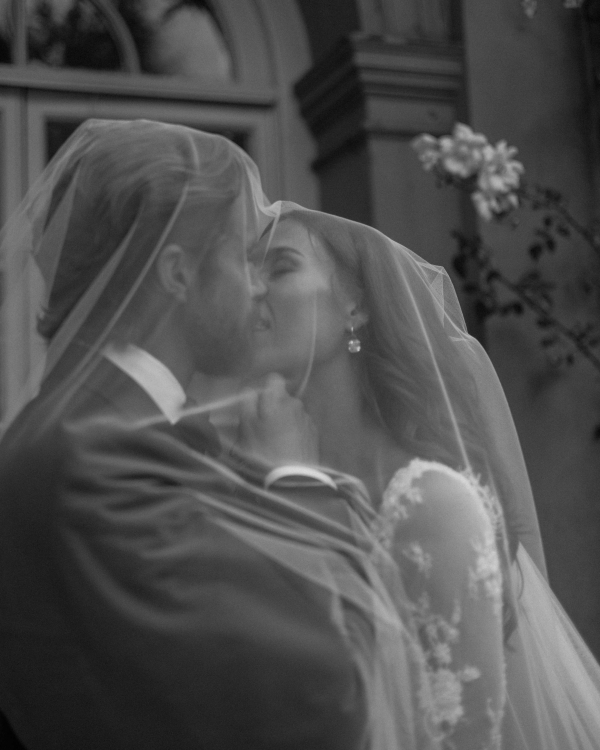 Real Wedding in Walled Garden in England