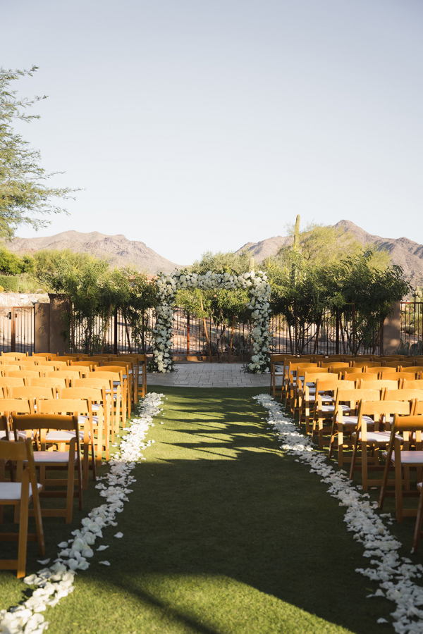 Real Wedding at the Old Aircraft Hangar