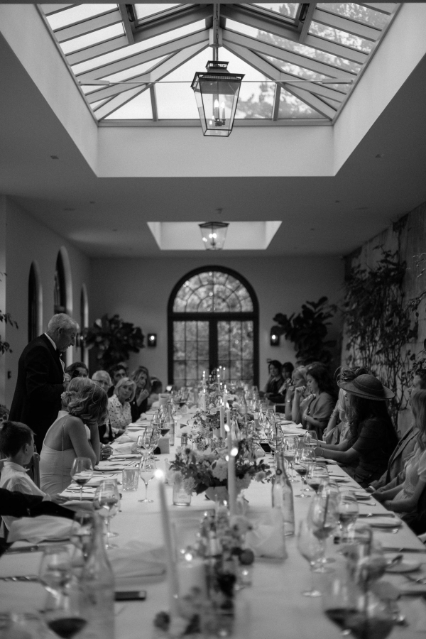 Real Wedding in Walled Garden in England