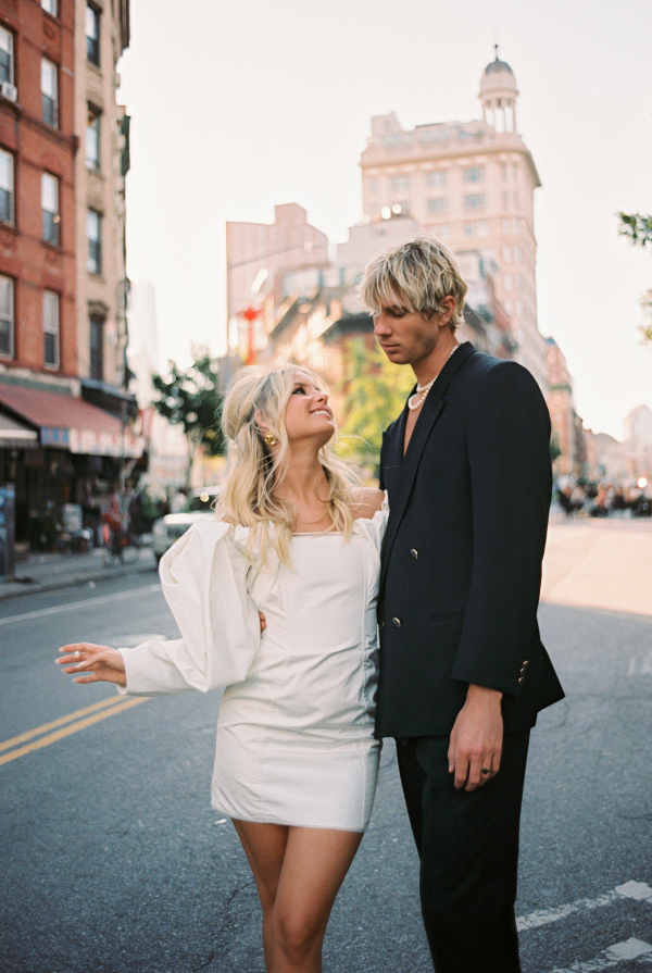 New York City Love Story with a French Touch