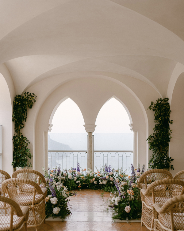 Luxury Wedding at the Belmond Hotel Caruso on the Amalfi Coast | Oxana & Michael Marriage Ceremony