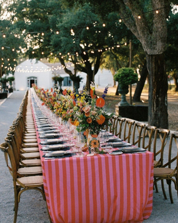 7 Creative Ways to Add Stripes to Your Wedding Decor